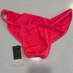 Men's Hot Pink Swim Brief - Todd Sanfield - Low Tide Style